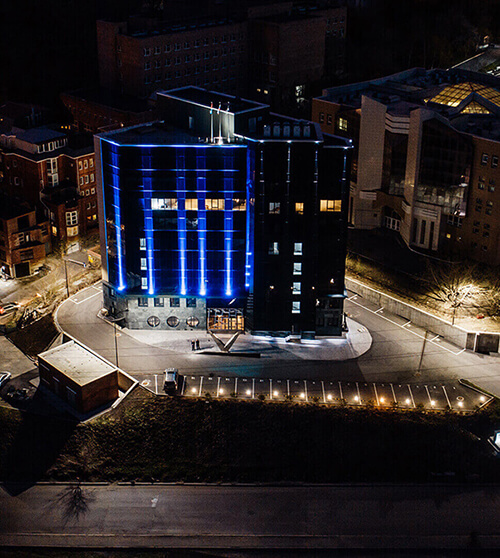 АРХИТЕКТУРНОЕ ОСВЕЩЕНИЕ ЗДАНИЯ БИЗНЕС-ЦЕНТРА